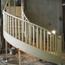 Log Stairs